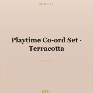 Playtime Co-ord Set — Terracotta