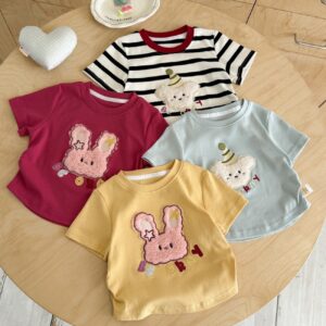 Fluffy Bunny Applique Tee